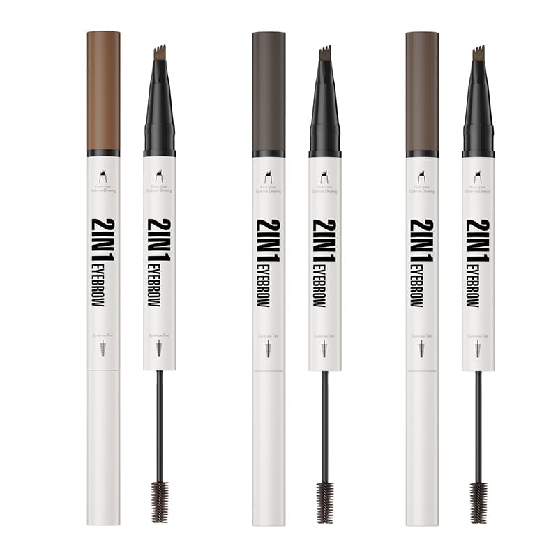2-in-1 Waterproof Micro Brow Pen