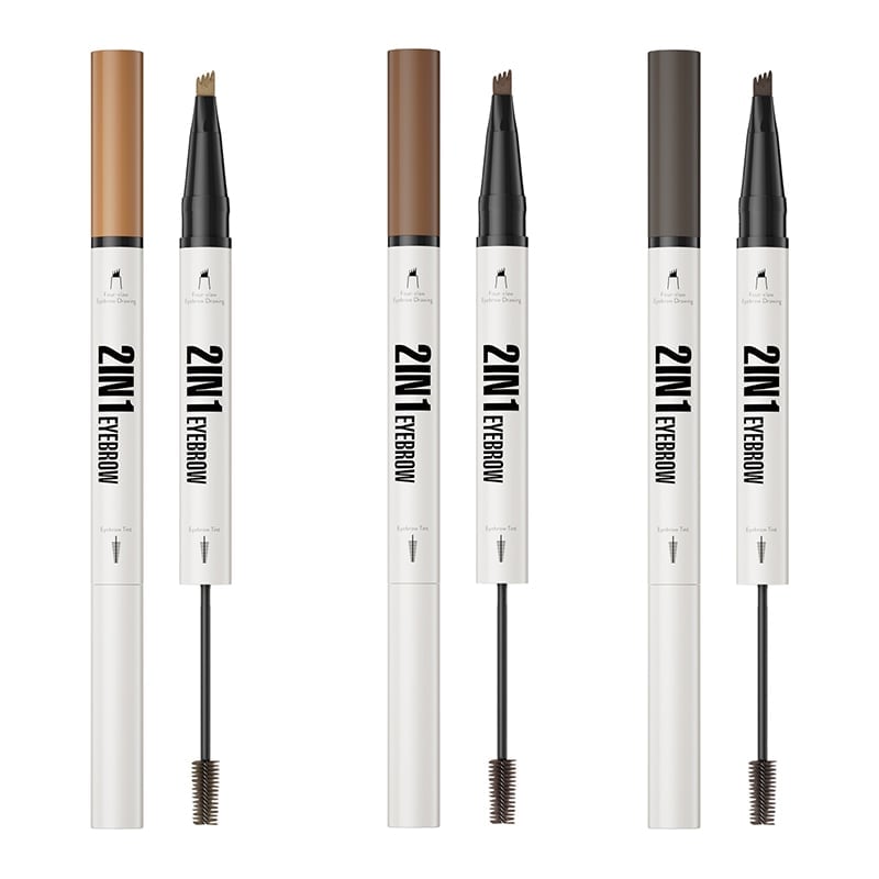 2-in-1 Waterproof Micro Brow Pen