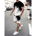 👕 LIMITED-TIME 49% OFF! 💥 Men's Summer Dynamic Print Casual Set – 3D Brushstroke, Soft Fabric, Ergonomic Fit ✨