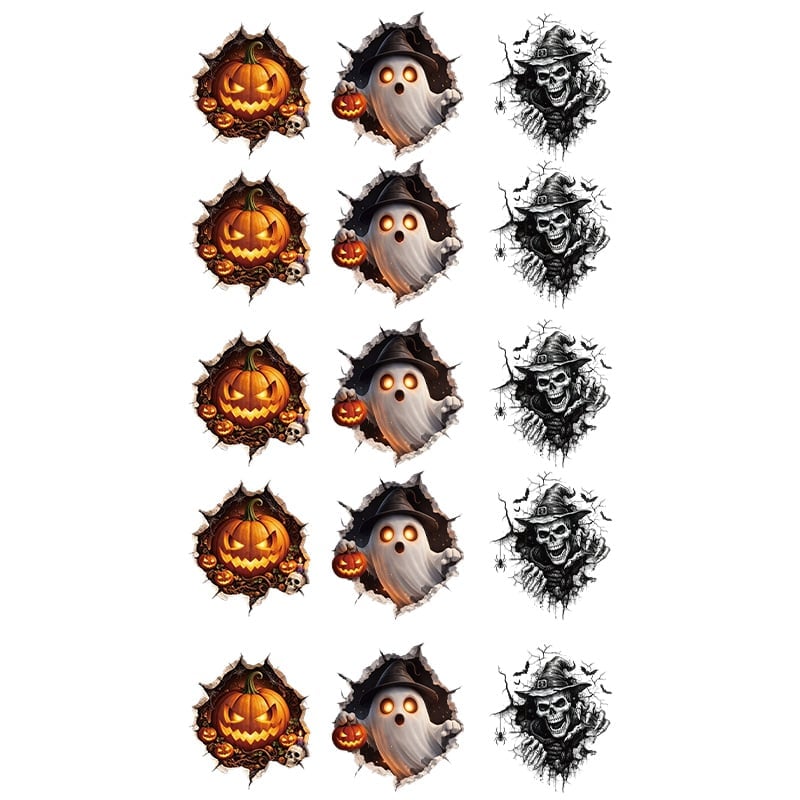 Halloween 3D Wall Stickers