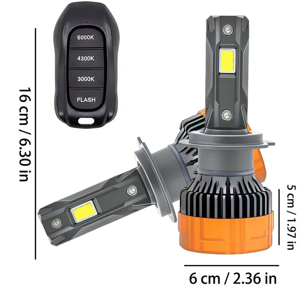 Three-Color Strobing Headlights