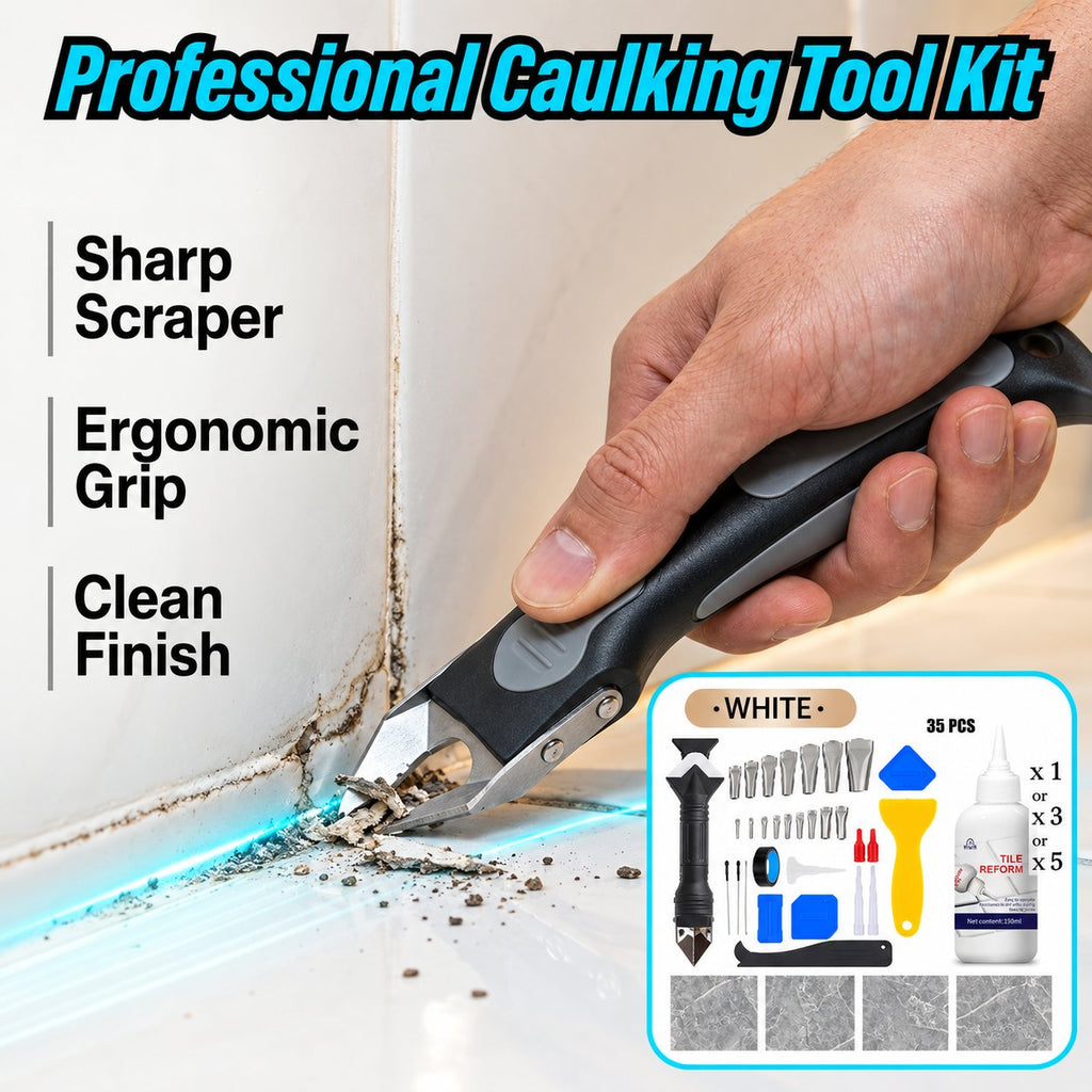 🏆Top Rated🥇Professional Caulking Tool Kit