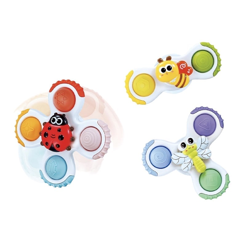 Cartoon Suction Cup Spinner Toy