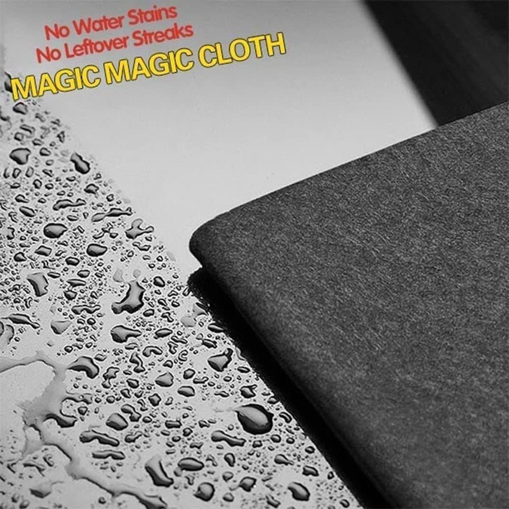 🔥10 Counts Magic Cleaning Cloth, Reuseable Thickened Streak Free Magic Cleaning Wipes