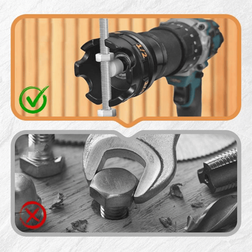 Threaded Rod Nut Runner Attachment