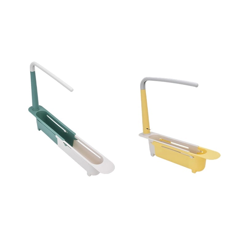 🤍Updated Telescopic Sink Storage Rack