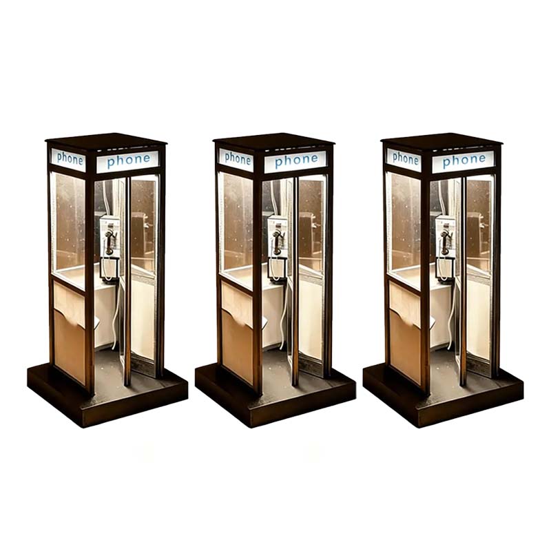 Telephone Booth Decorative Night Lamp