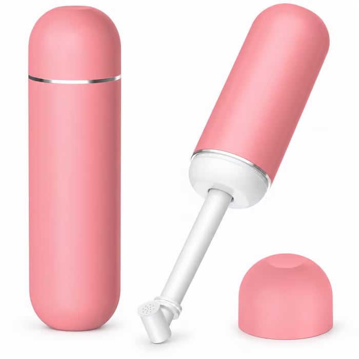 Portable Manual Squeeze Handheld Bidet Bottle