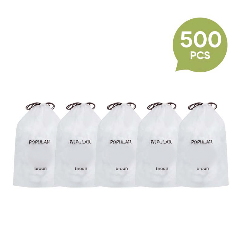 🤍Disposable Food Covers Fresh Keeping Bags (100pcs)
