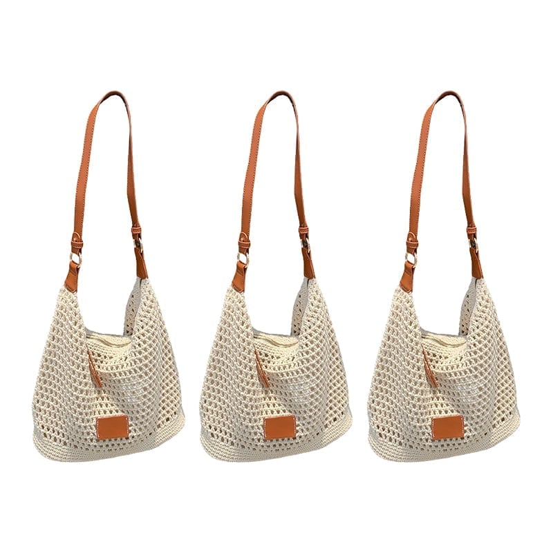Crochet Hollow Tote Bag